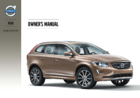 Volvo XC60 - Owners manual 2014 EN-3